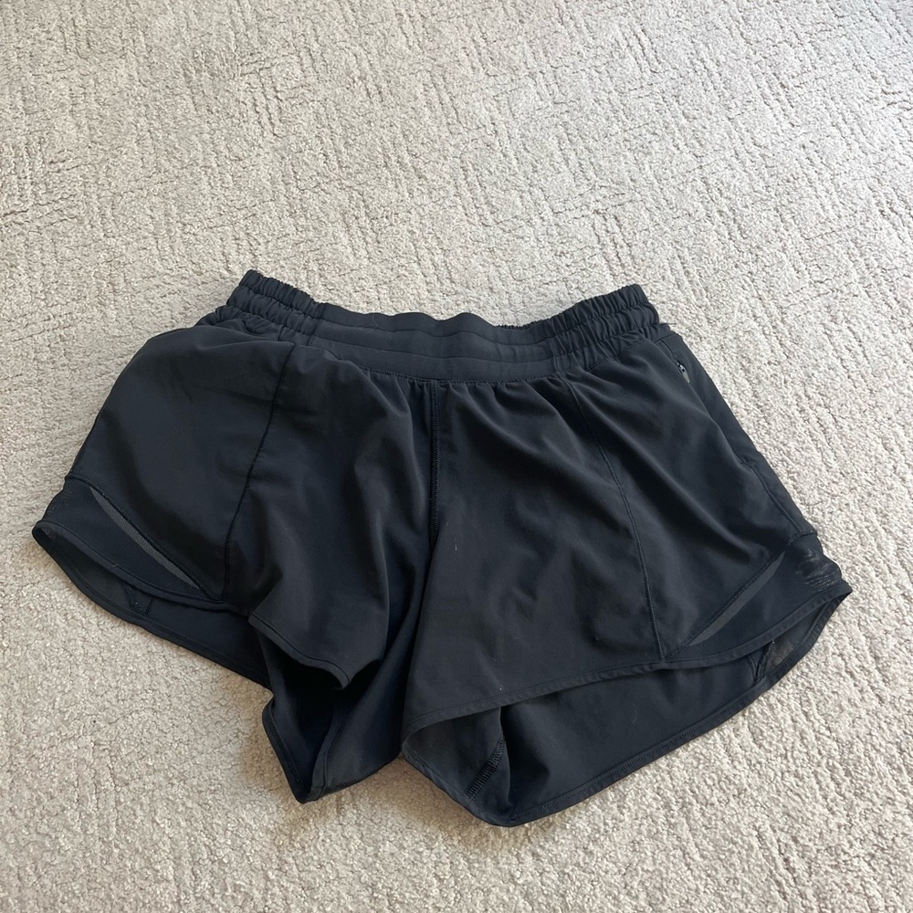 Black Hotty Hot Lululemon Shorts